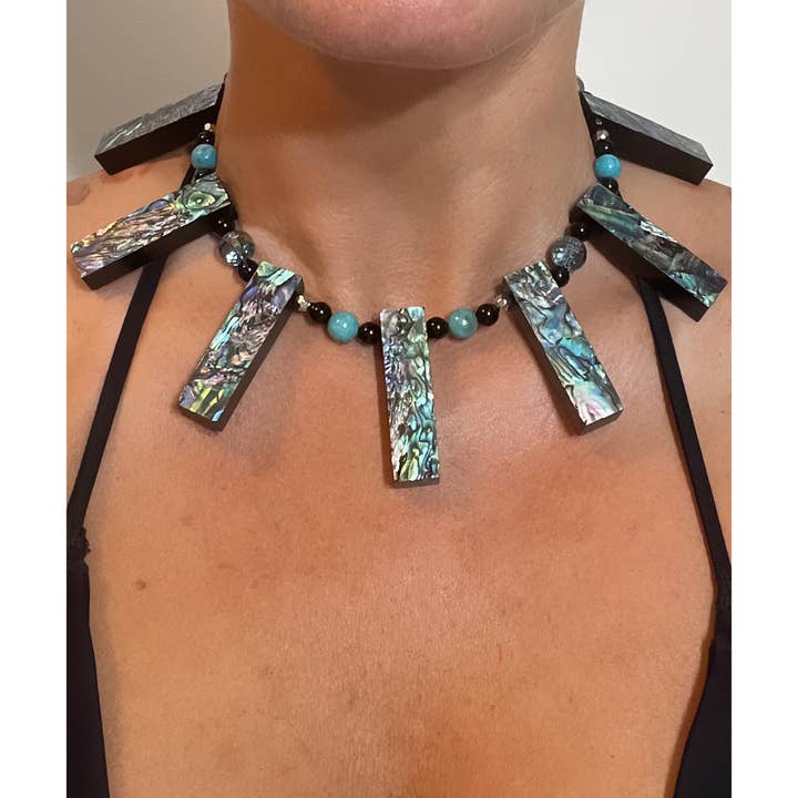 Halskette- Abalone-Muschel für den Großhandel von Toxic Sadie Swimwear