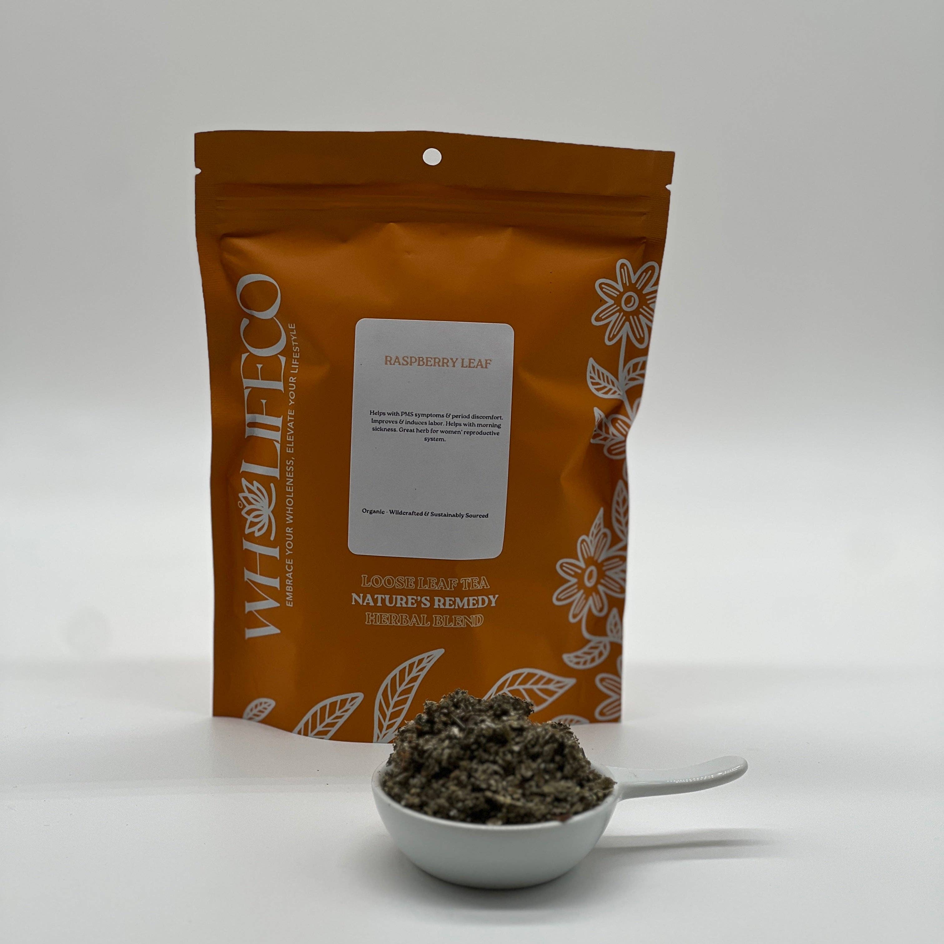 WHOLIFECO - Wholesale Loose Tea - Raspberry Leaf2