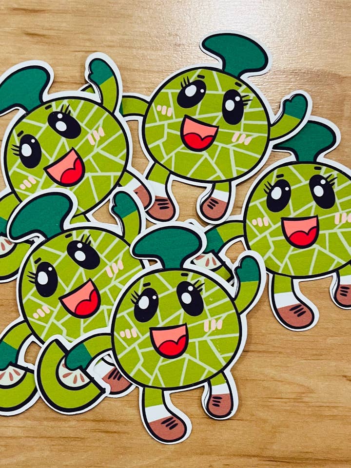 Sticker, Happy Honeydew for wholesale by Wellness Rainbow