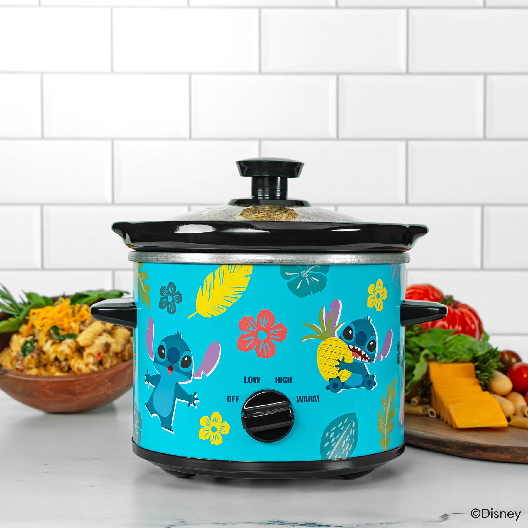 Uncanny Brands - Wholesale Kitchen Appliance - Uncanny Brands Disney Lilo & Stitch 2-Qt Slow Cooker