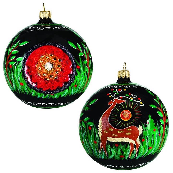 Ukraina Pysanky Ram reflektor boll för wholesale av Joy To The World Collectibles