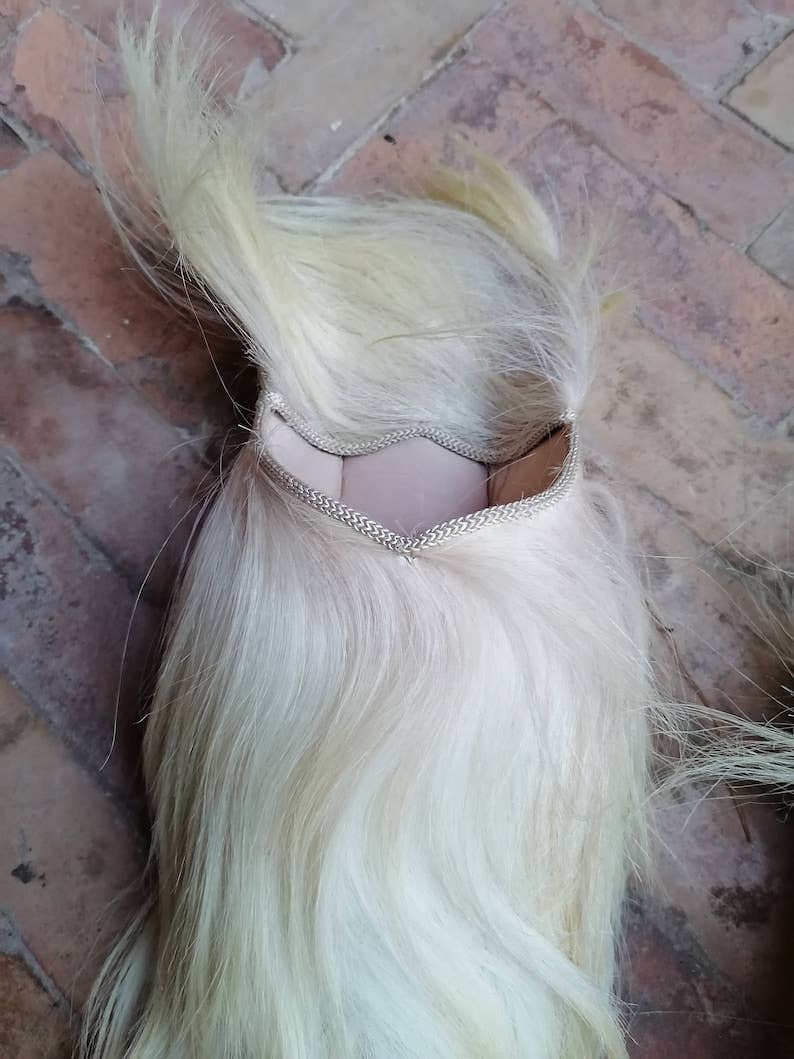 MARRAKECH METACRAFT LTD - Wholesale Slippers - Women's - Moroccan goat hair women slipper - Naturel1