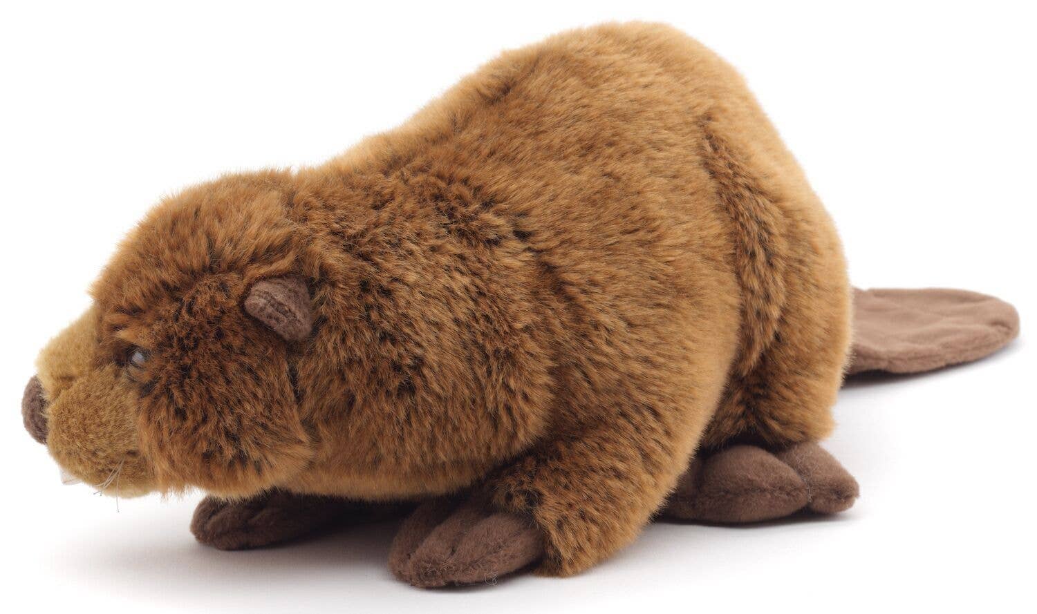 Uni Toys - Wholesale Stuffed/Plush Toy - Kids & Baby - Beaver - 29 cm (length) - cuddly/plush toy2
