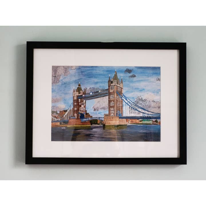 Tower Bridge, Londres pour la vente par Amabel Illustrations
