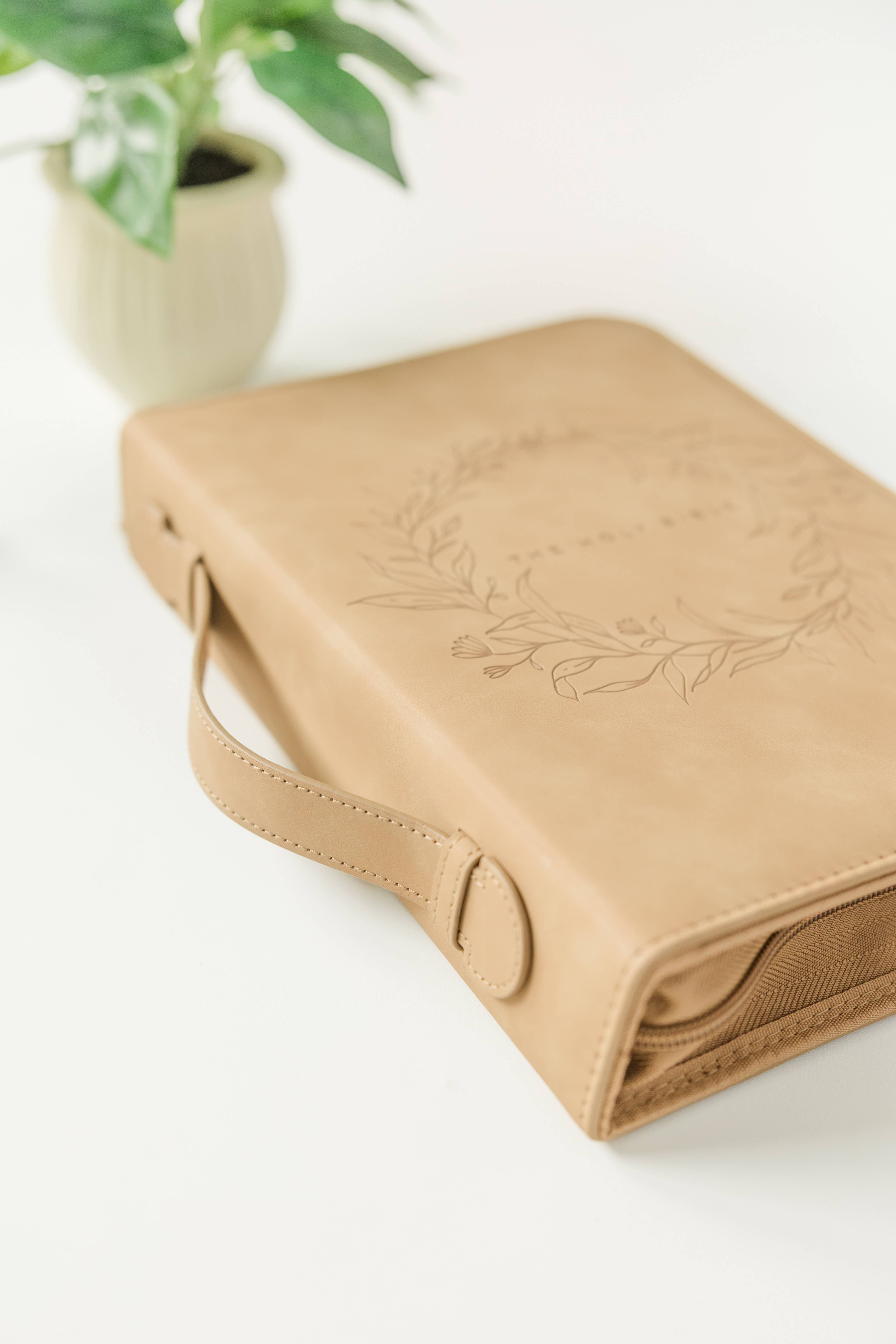 Ever, AJ - Wholesale Bible Cover - Bible Cover, Vegan Leather, Wreath Bible Case, Holy Bible14