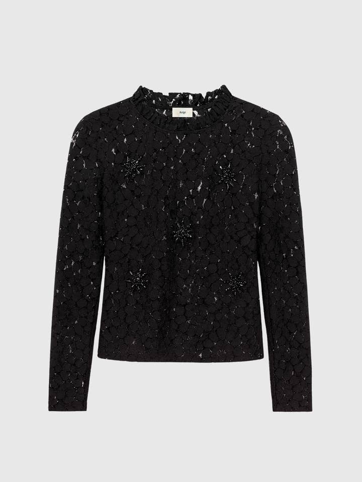 CAMICIA SEONY nera per la vendita all'ingrosso da parte di An'ge