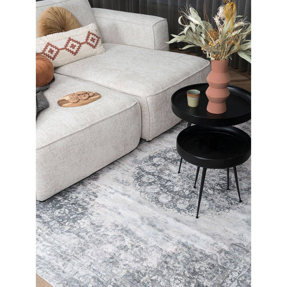 Home67 - Wholesale Side Table - Sarno Coffee Table Black - Set of 33