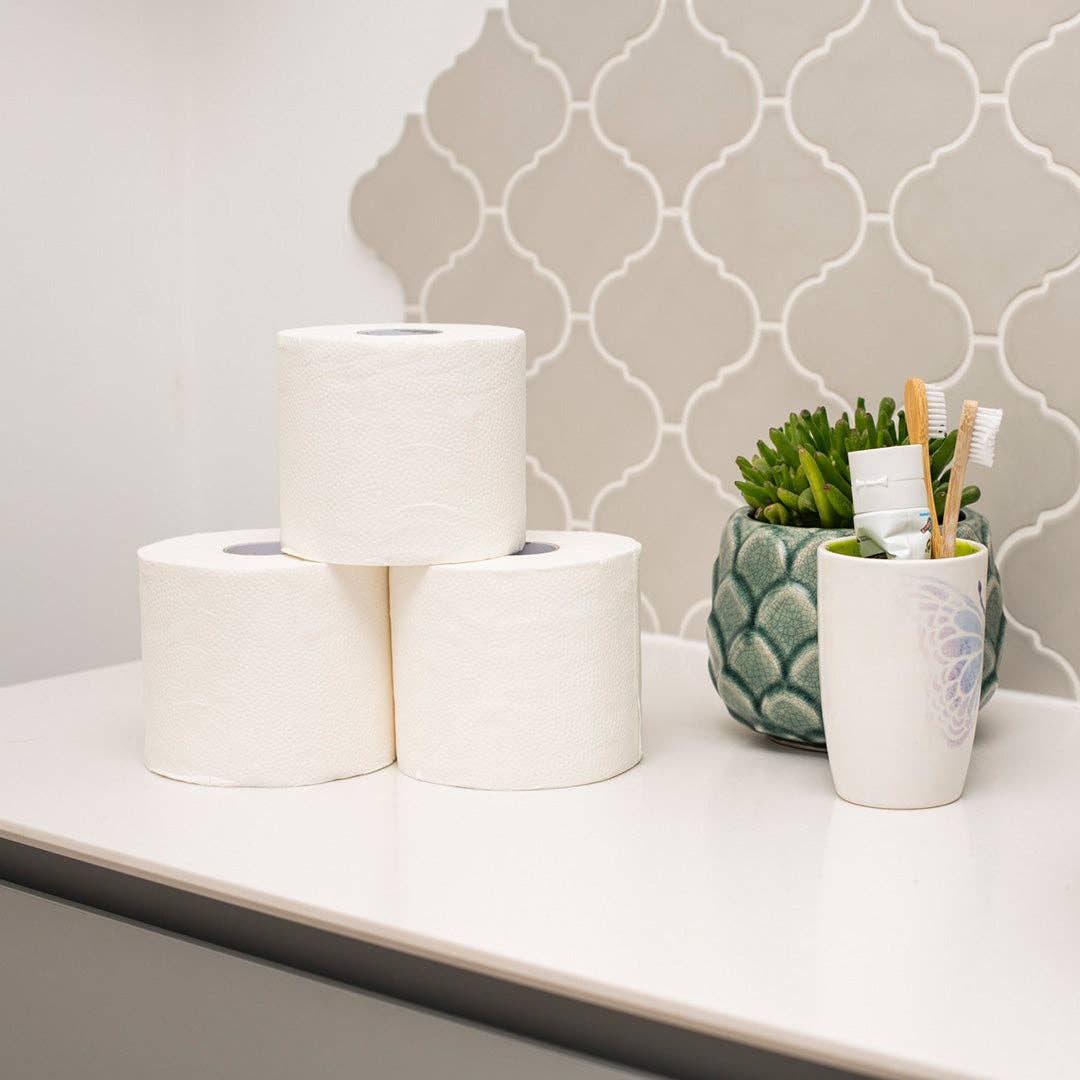 Bazoo – wholesale Toilet paper – Luxury 100% FSC Certified White Bamboo Toilet Paper | Unwrapped4