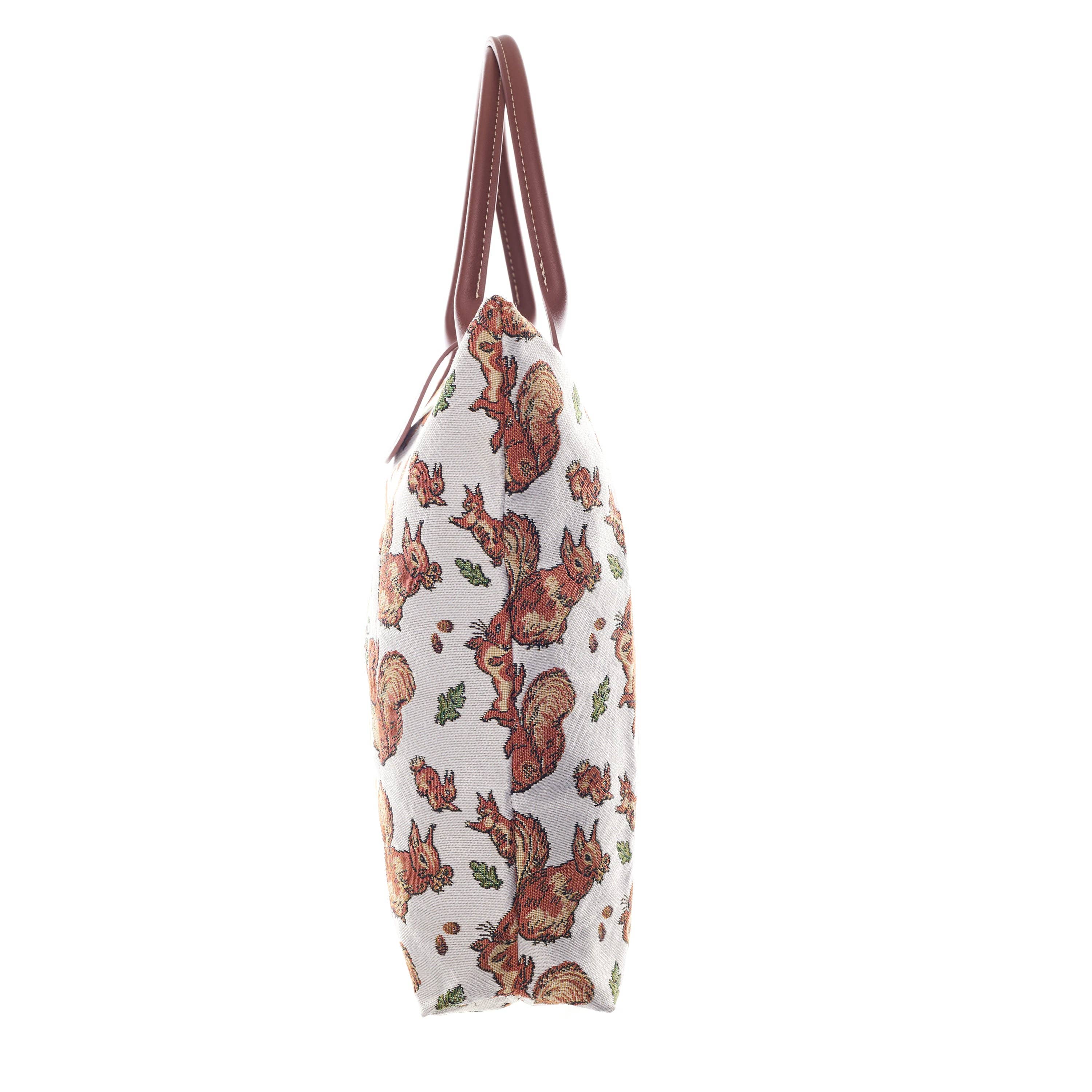 Signare Tapestry - Vendita all'ingrosso Borsa per shopping/spesa - Beatrix Potter™ Scoiattolo Nutkin - Borsa Pieghevole3