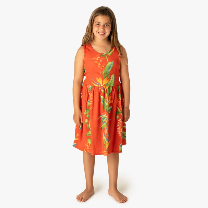 Bird of Paradise Girls Dress for wholesale by Hilo Hattie