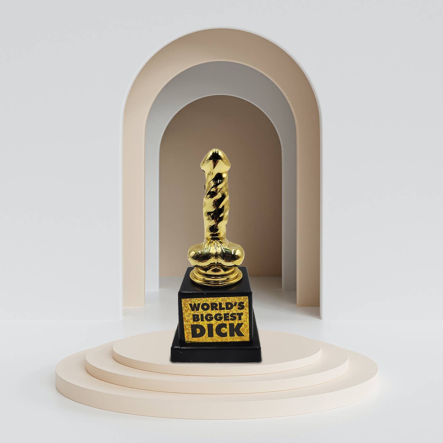Mad Monkey GmbH - Wholesale Gag Gift/Novelty Gift - Mad Monkey - Trophy "World's Biggest D*ck", Cup