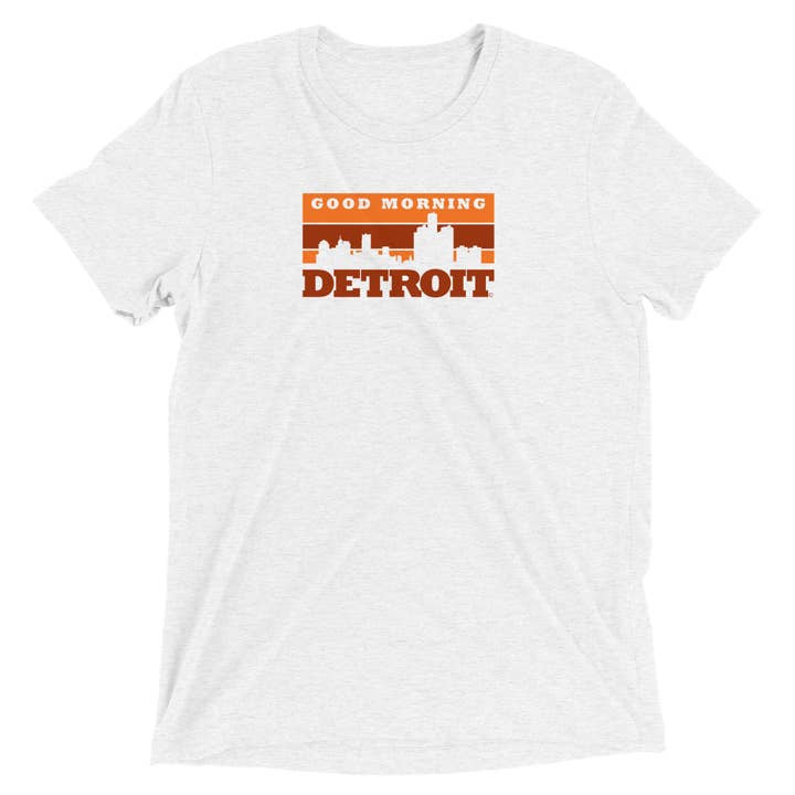God morgon Detroit T-shirt för wholesale av Right On Michigan