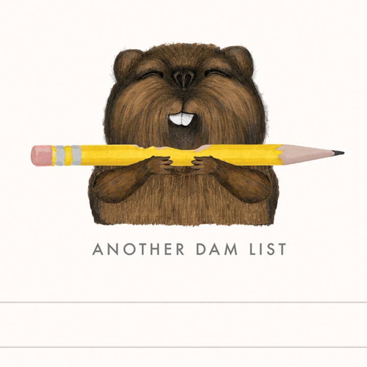 Dear Hancock - Wholesale Notepad - Another Dam List1