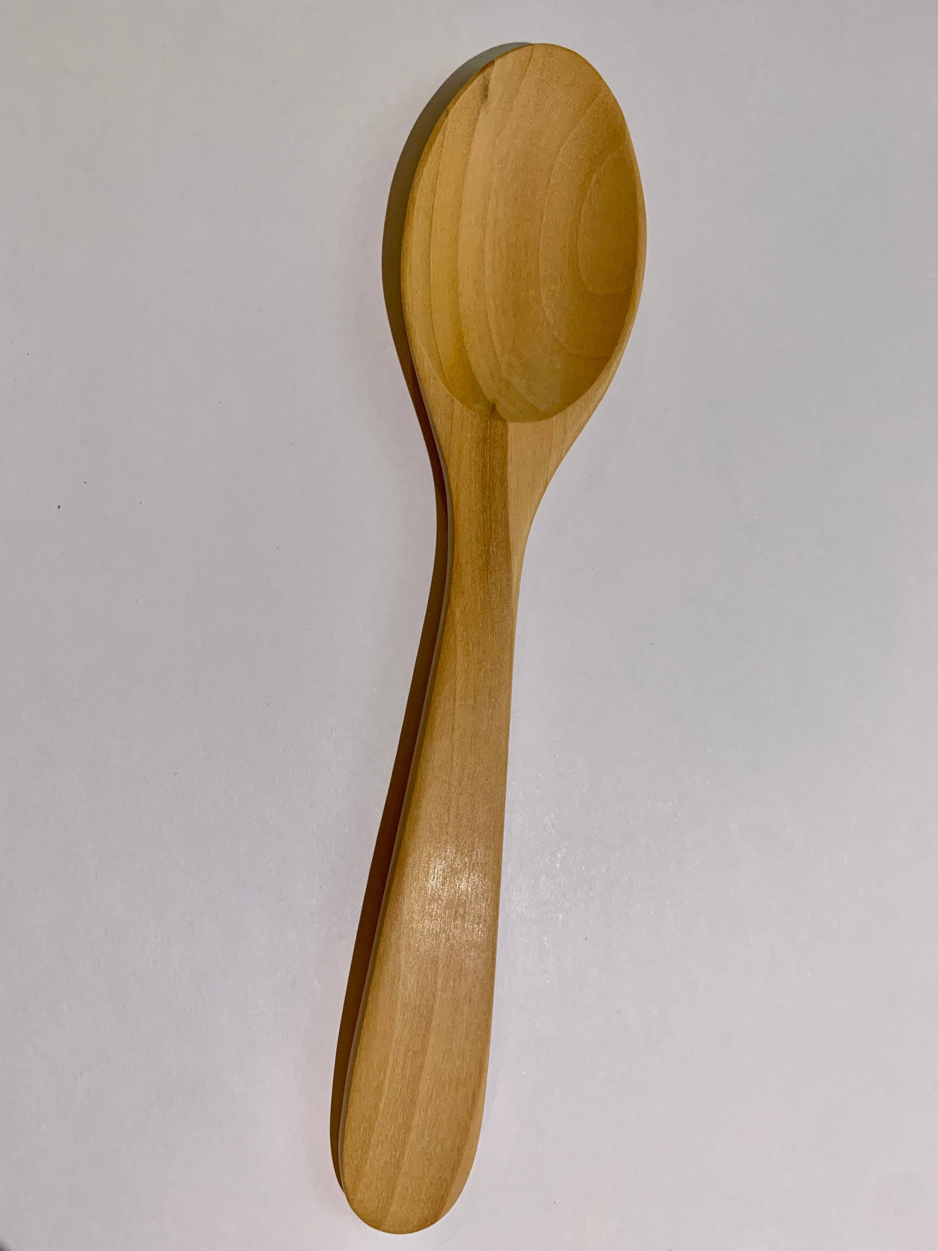 Coucou Bamboo – Colher de cozinha por atacado – Provando colheres de pau0