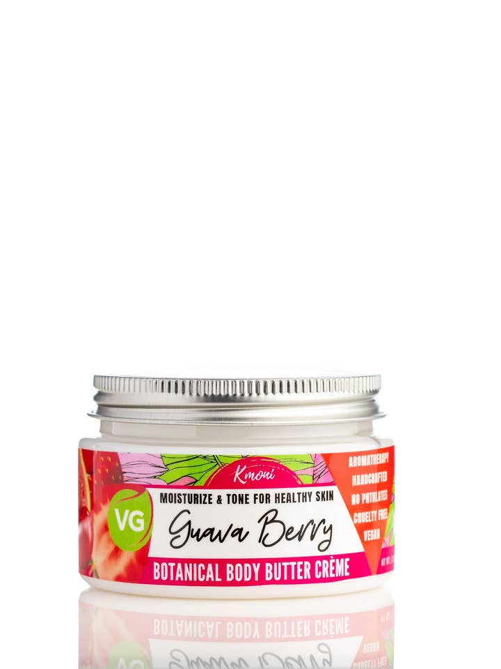 Guava Berry Botanical Body Butter Crème for wholesale by Kmoni Cosmetics