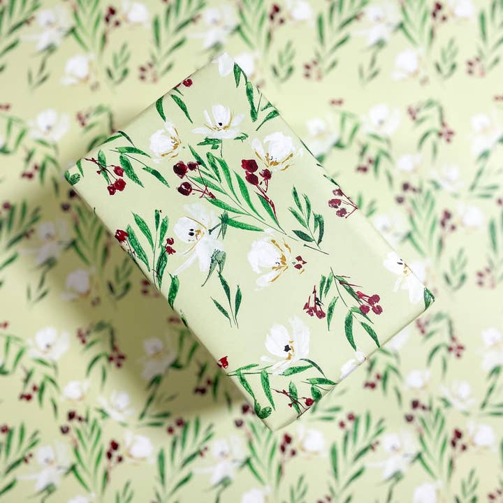 Wrapping Sheets- Modern Christmas Pattern for wholesale by LaCott Fine Art