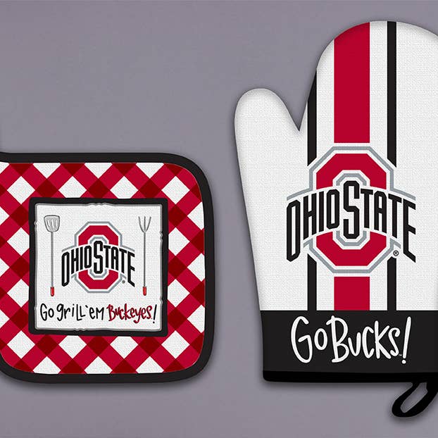 OSU MITT TOPFHALTER-SET für den Großhandel von MAGNOLIA LANE