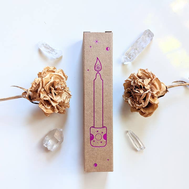 Goddess Provisions - Wholesale Tapered candle/candlestick - Sacred Cycles Candle Set | Goddess Provisions7
