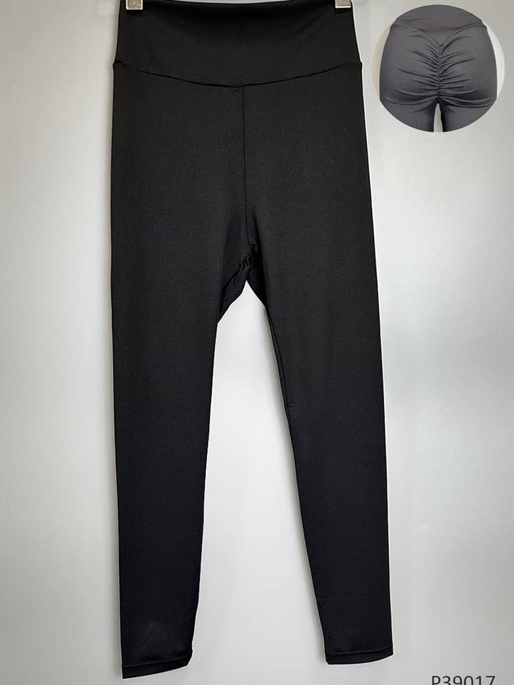 Belle Com'Elle - Wholesale Fashion Leggings - Women's - Curved Pushup Back Legging/P39017