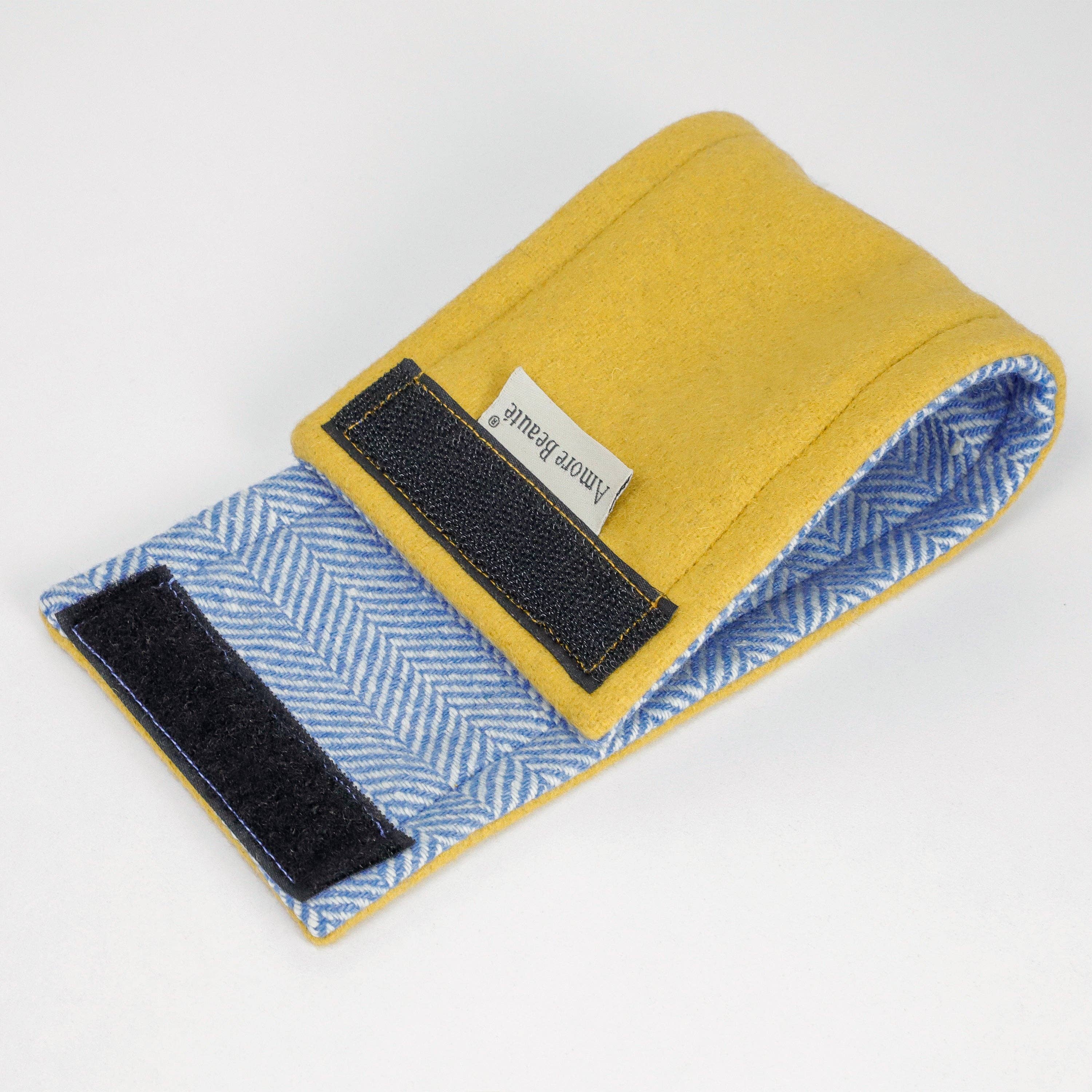 Amore Beauté - Vente Rideaux - Rideaux en laine sur mesure - Doubles couches thermiques, panneaux de fenêtre isolés, rideaux de luxe faits à la main avec languettes en cuir et boutons-pression8