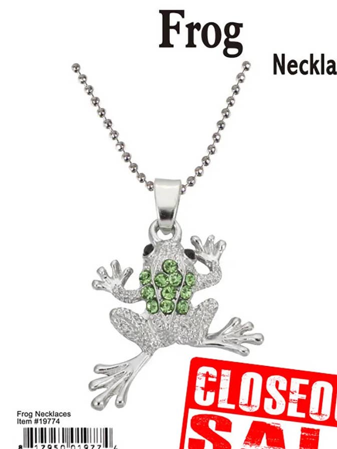 Collier Grenouille pour la vente par Puka Creations