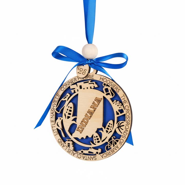 Beautiful State Souvenir ornaments - Perfect Year Around for wholesale by Cul de Sac Critters