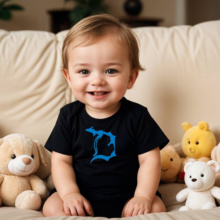 "Football In The D" Infant Onesie for wholesale by LIVNFRESH