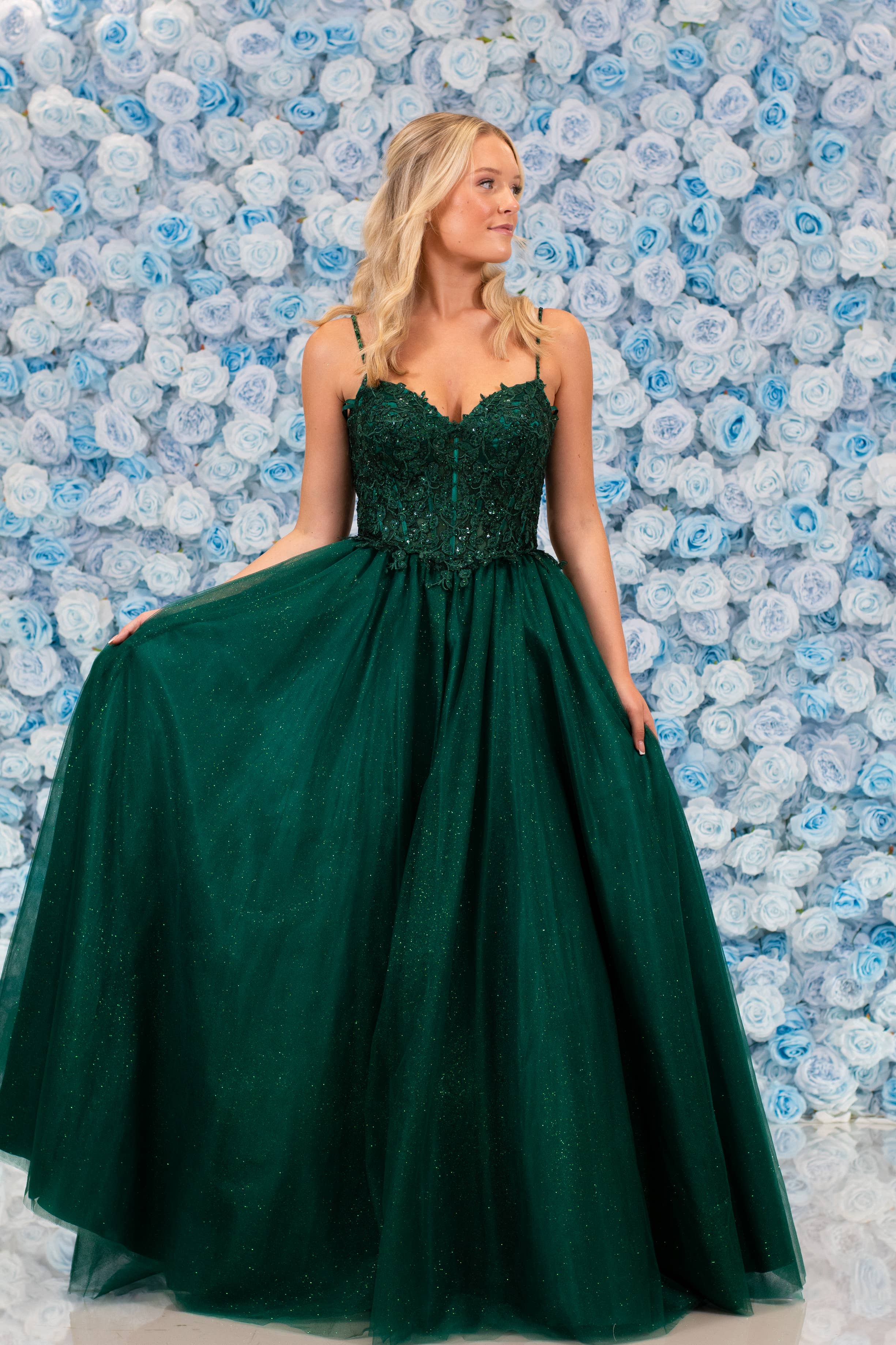 Verde Scuro Malia Dritto Verde Scuro in vendita all'ingrosso su Faire7