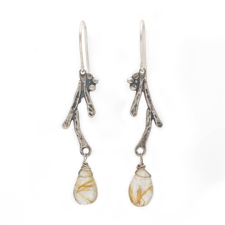 Brinco de galho pequeno por atacado de Jivita