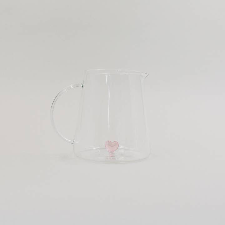 Eulenschnitt - Wholesale Carafe - Carafe Heart Shape Pink (PU = 4 pcs)4