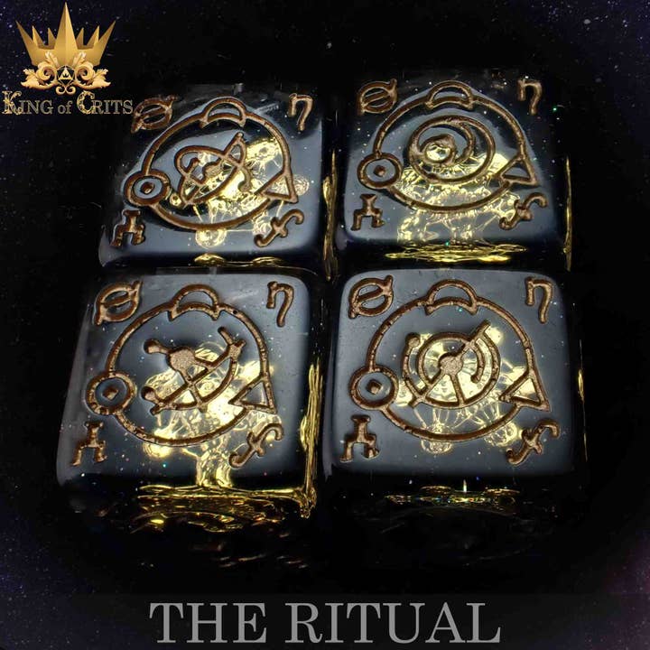 DNDDICE.COM - Wholesale Dice - The Ritual - 11 Dice Set6