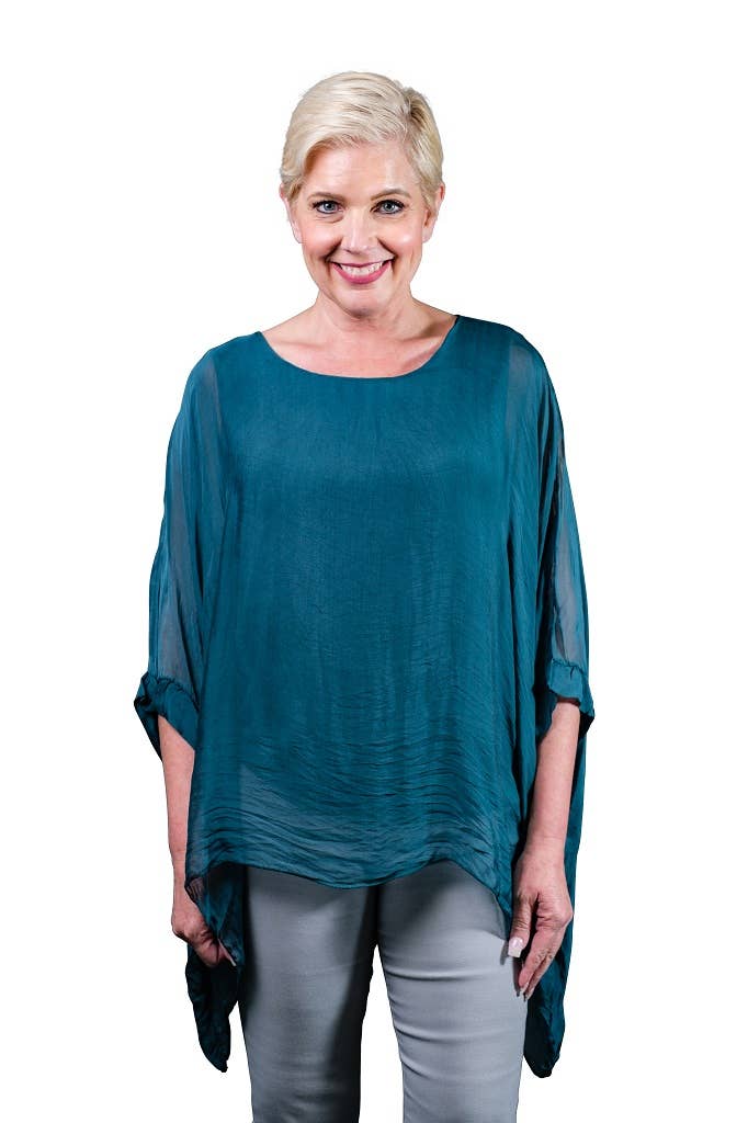 TINA Stephens Italy/Tees By Tina - Wholesale Kaftan - Women's - Sofia Silk Kaftan (BQ201)12