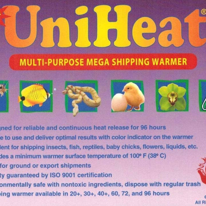 Pack de chaleur de plus de 96 heures - Protégez la plante pendant l'expédition pour la vente par Flow State