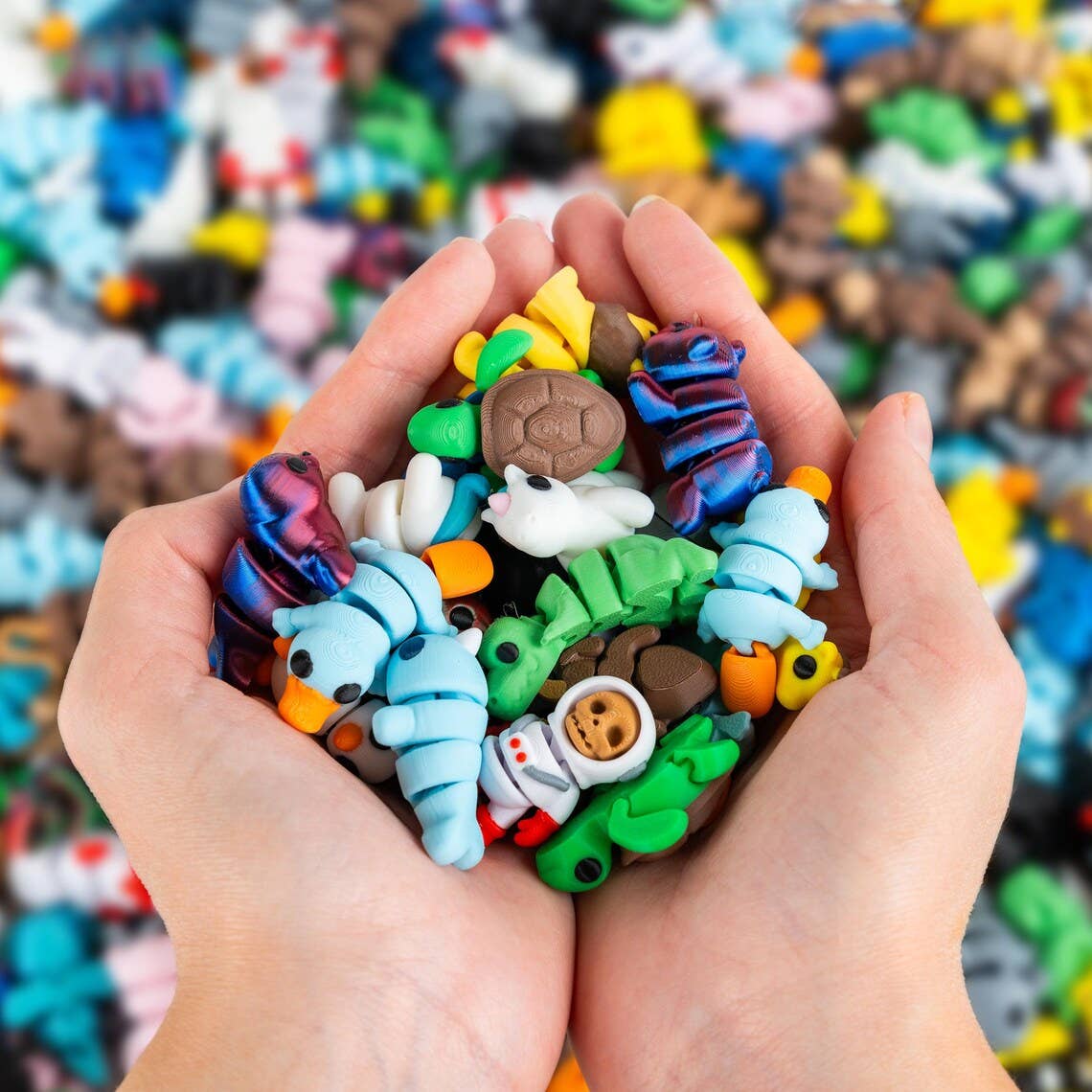 DRİMZY - Wholesale Fidget Toy - Kids - Premium Articulated Mini Animal Toys (Display Box)3