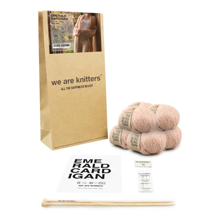 We Are Knitters EU - Vendita all'ingrosso Attrezzi per lavoro a maglia/uncinetto - Cardigan color smeraldo