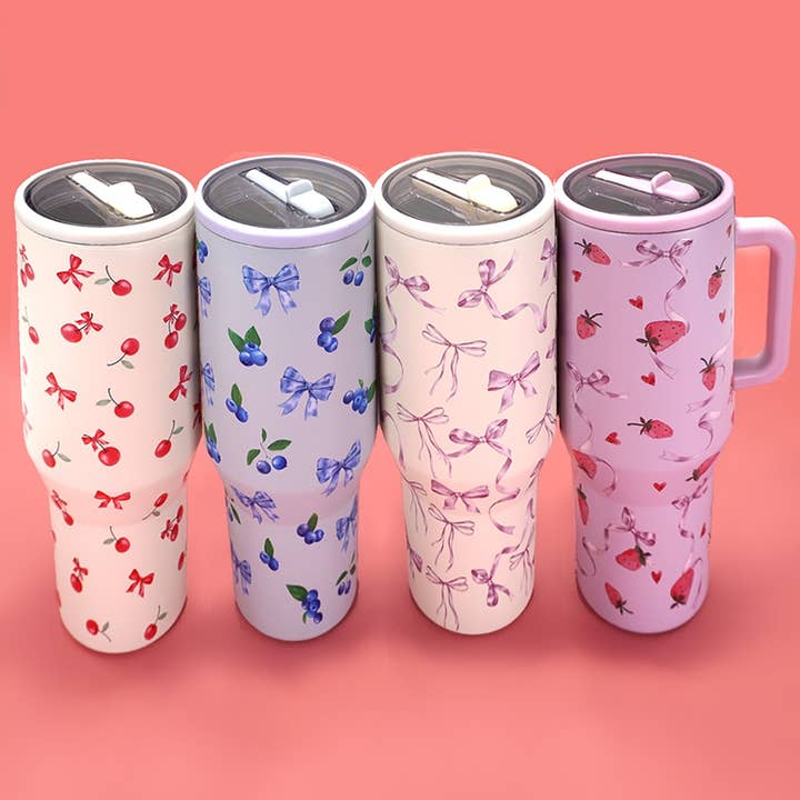 JOSSLYN by wall to wall - Wholesale Insulated Mug/Tumbler - 40oz SPILL FREE STAINLESS STEEL VACUUM TUMBLER | DT1206UV