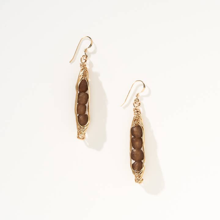 Peas In the Pod recyceltes Seeglas für den Großhandel von Misty Jane Jewelry