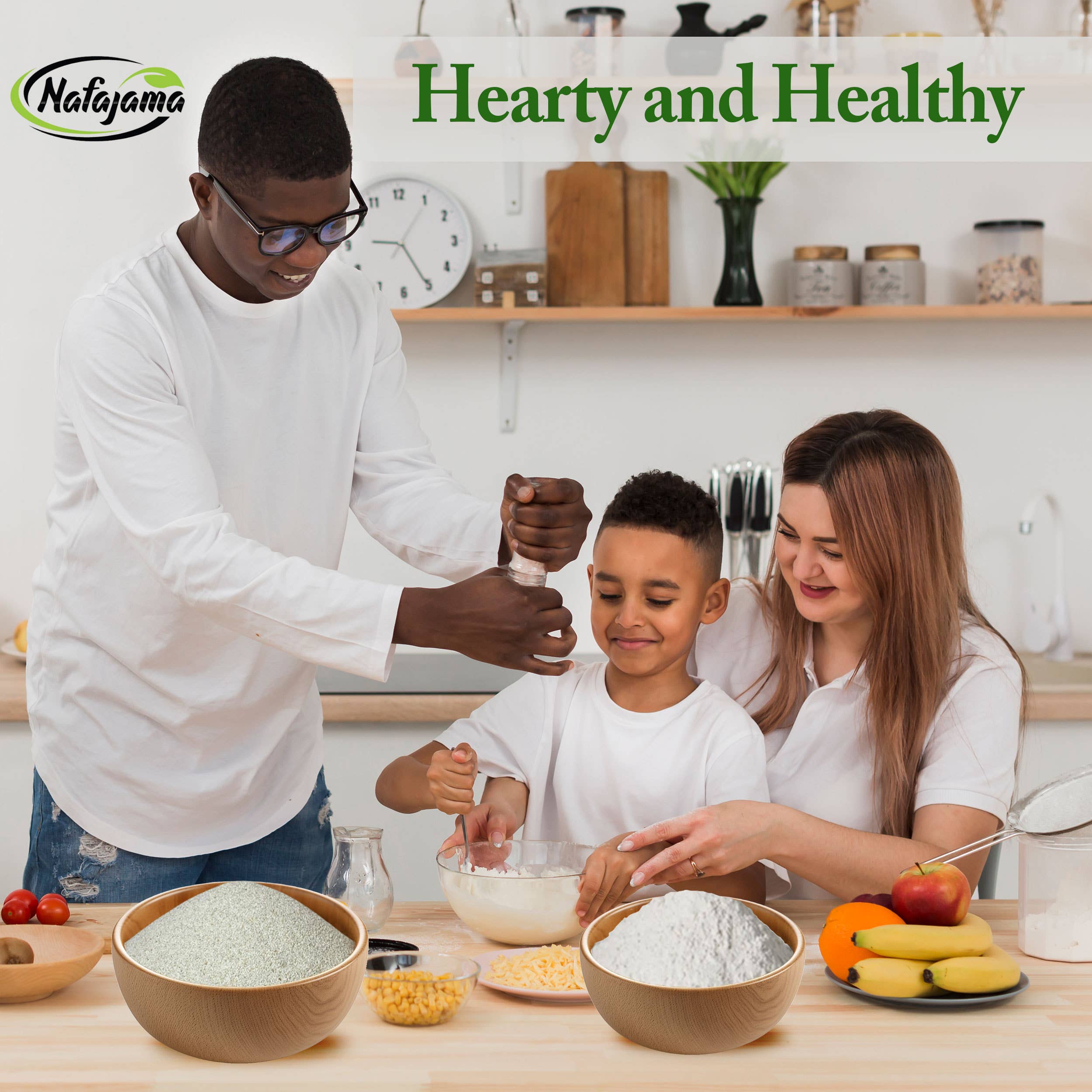 Nafajama - Vendita all'ingrosso Farine - Farina di Fonio Bianco Premium Nafajama - 1 Pallet (1000 kg)6