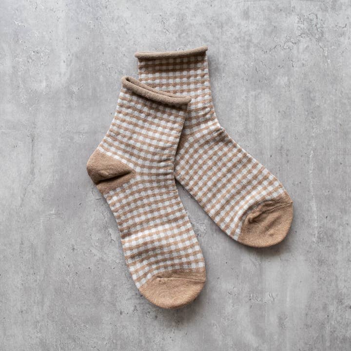 Tiepology - Wholesale Socks - Women's - Picnic Mid Crew Socks