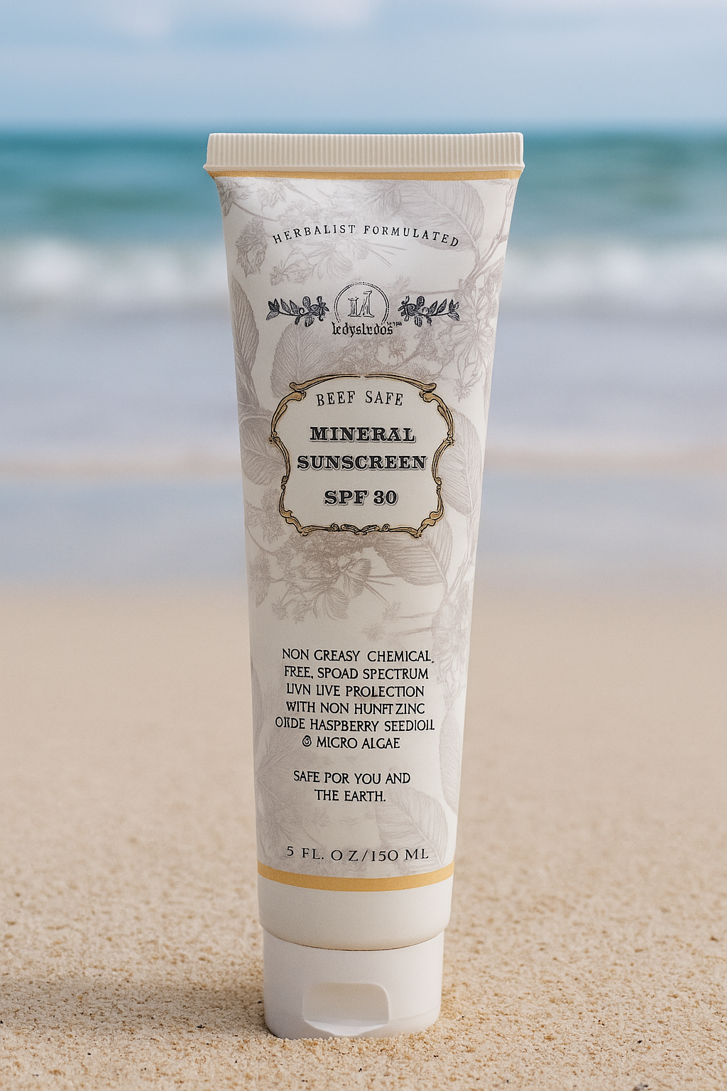 Roots And Leaves - Wholesale Sunscreen - Reef Safe Vegan Mineral Sunscreen with Tremella Mushroom1