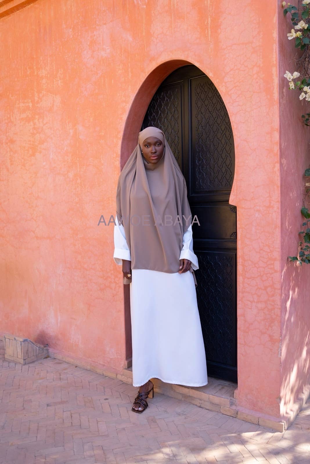 Aawoe Abaya - Wholesale Hijab - Women's - Elegant Khimar with Long Sleeves - 2408-KH5