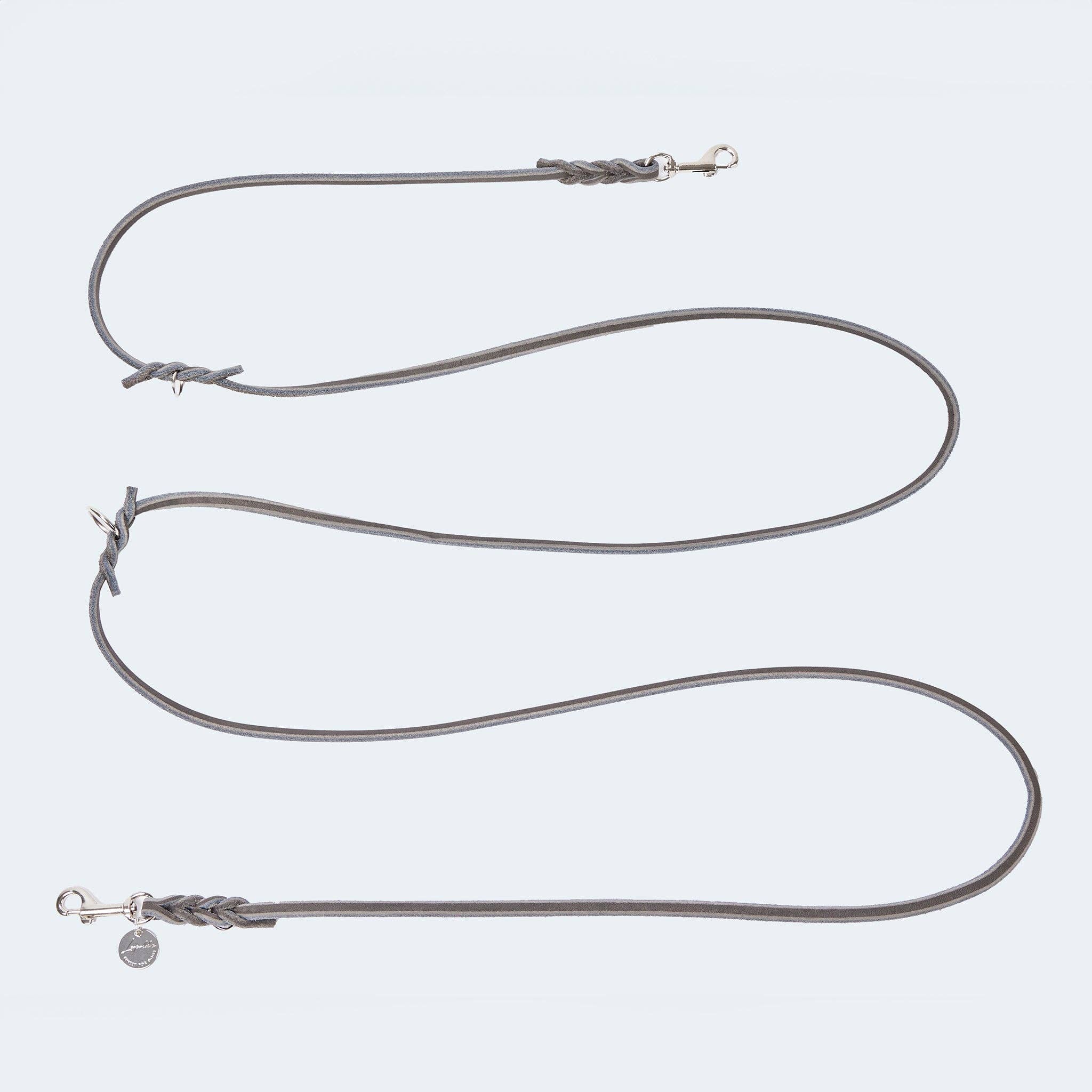 ​​Leopold's Finest for dogs - Wholesale Pet Leash - Dog - Adjustable lead leash made of greased leather4