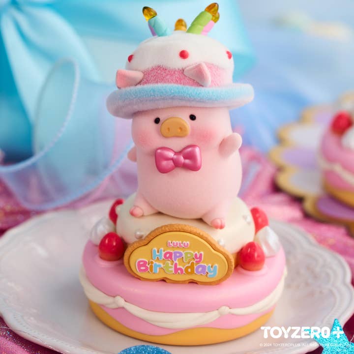 LuLu la Cerdita - Set premium de Tarta de Cumpleaños del 5º Aniversario para venta al por mayor de Joyify Pty Limited