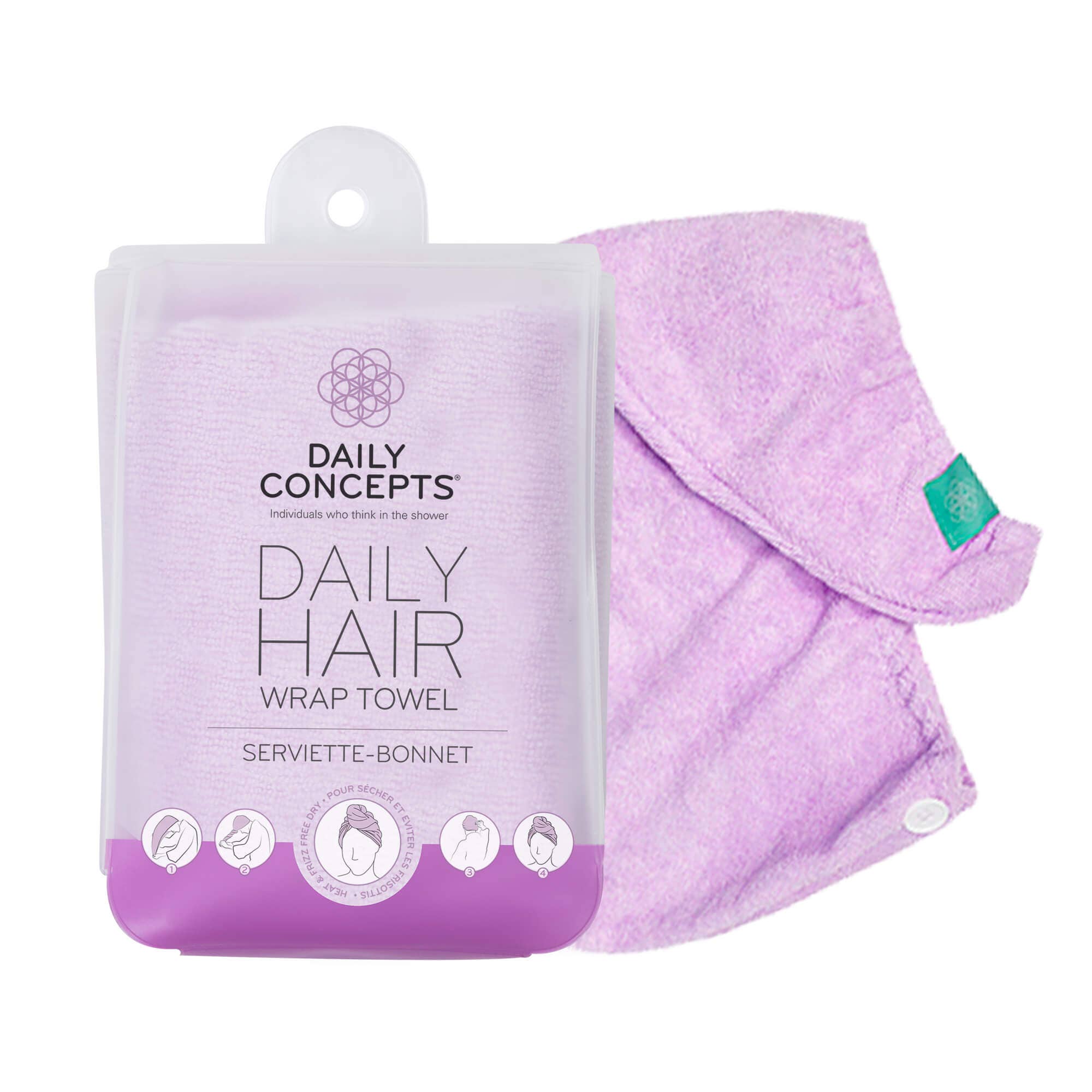 Daily Concepts - Wholesale Hair Towel/Wrap - Daily Hair Towel Wrap11