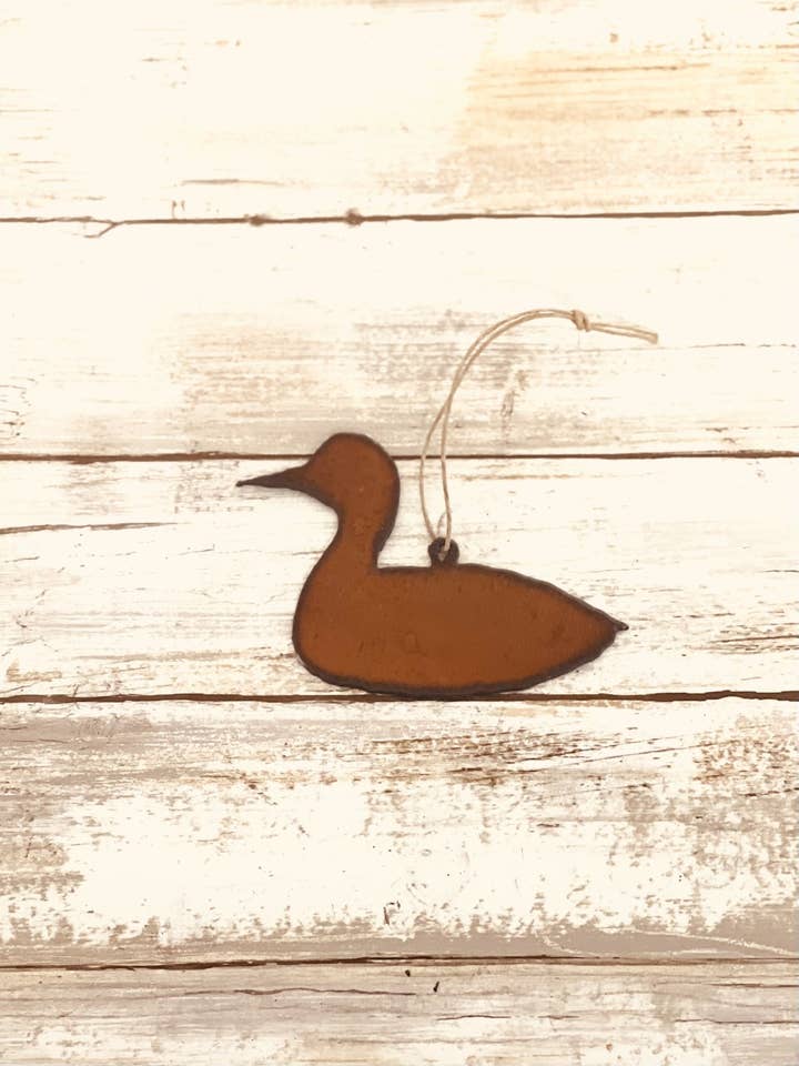 Loon Ornament for wholesale by Universal Ironworks USA