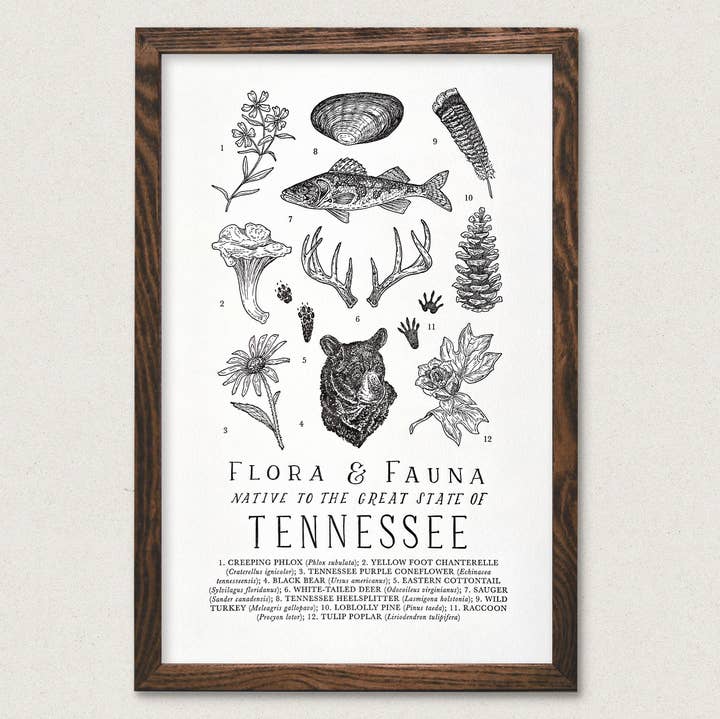 Guide du Tennessee pour la vente par The Wild Wander