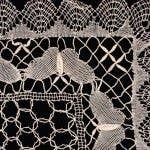 Eastern Sunrise Lace And Linens Inc. – wholesale Table runner – Butterfly Cluny Lace Runner Handmade Bobbin Lace Cotton Ecru0