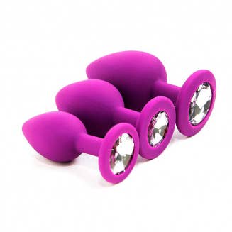 Libid Toys - Wholesale Seksspeeltje - Candy Lust Anale Training Kit Paars0