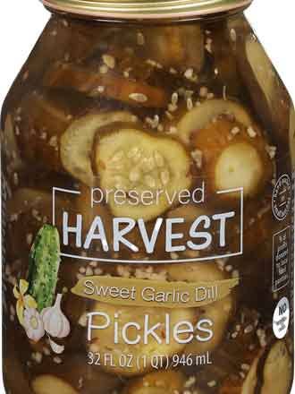 PICKLES GARLIC DILLS - PRESERVED HARVE for wholesale by Hudson Meat Company
