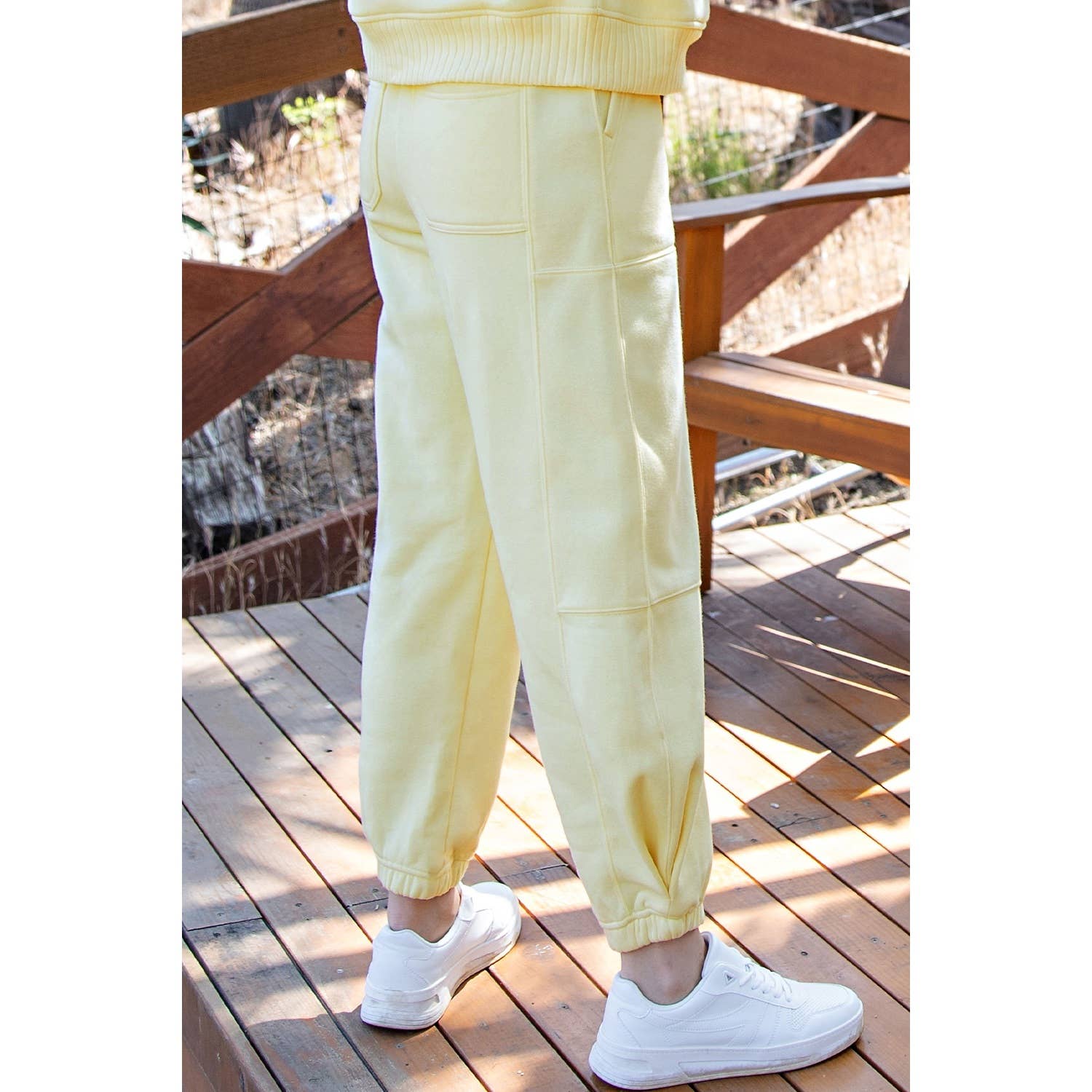 Rae Mode - Wholesale Athletic Pants - Women's - FLEECE COCOON JOGGER SWEATPANTS10